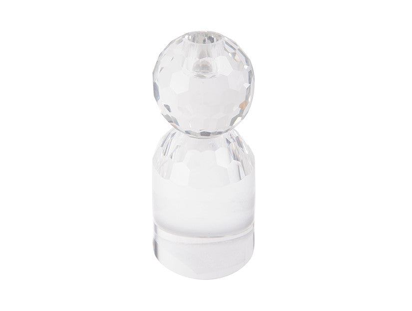 Kerzenhalter Crystal Art Large Ball Clear Present Time